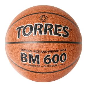 Купить Мяч баскетбольный "TORRES BM600" р. 5 в Николаевске-на-Амуре 